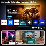 Philips Ambilight 65MLED910 'The Xtra' Mini LED 4K Smart TV - Écran 65 Pouces avec P5 Perfect Picture Engine Ultra HD, Titan OS, Dolby Vision et Son Dolby Atmos - 7