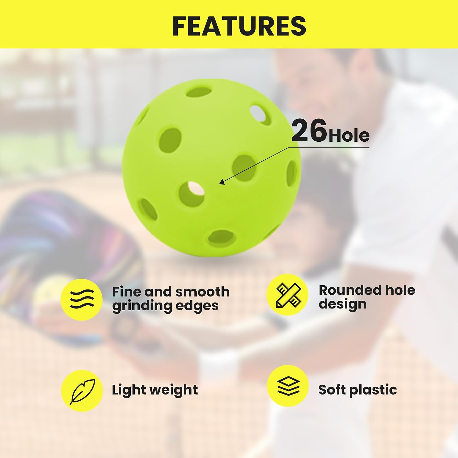 40 Pack Plastic Baseball Practice Balls, Lightweight Hollow Soft Balls for Hitting Pitching Batting Training Indoor & Outdoor Sport with a Drawstring Bag