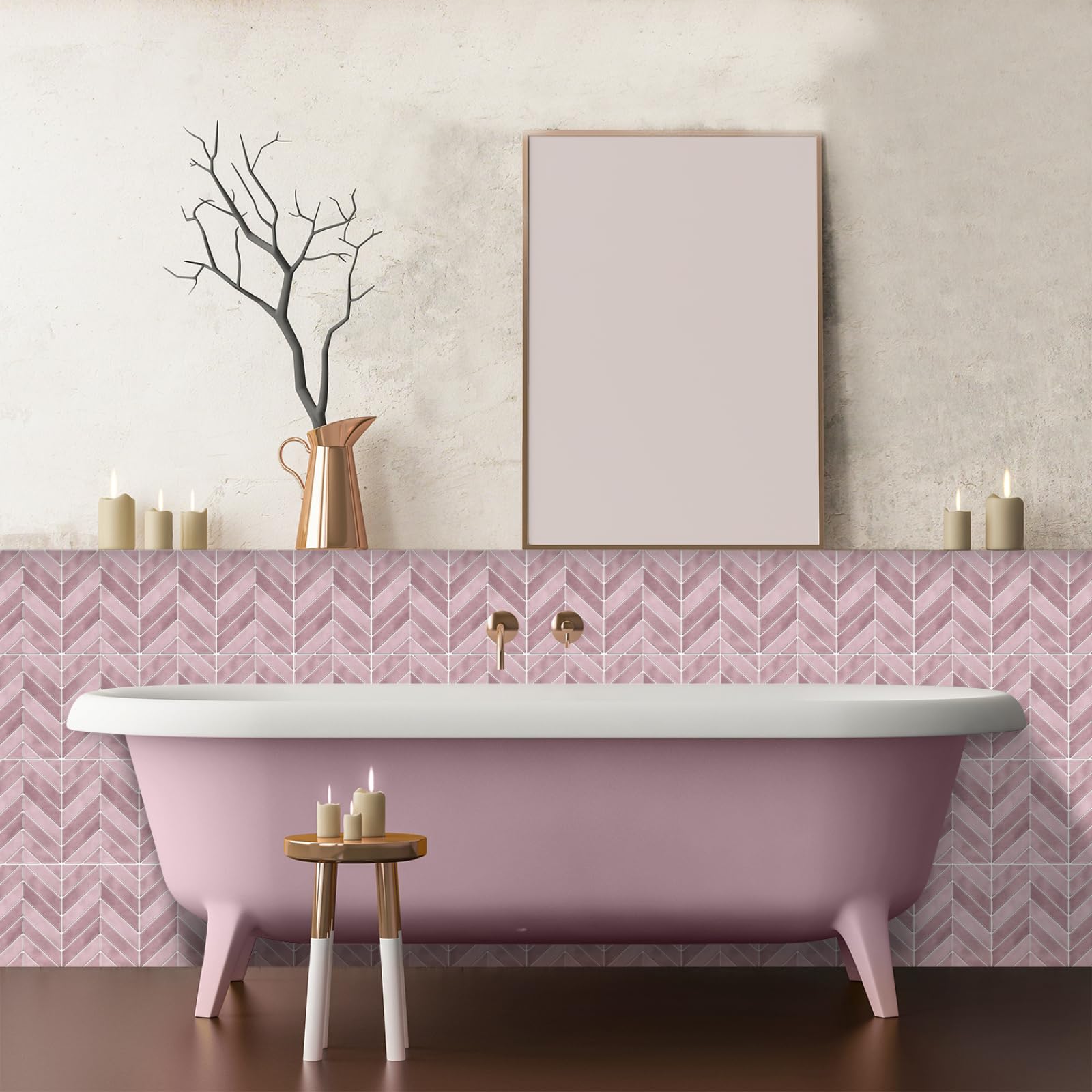 Pavimento Pvc Adesivo Piastrelle Adesive Cucina Bagno Adesivi Murali