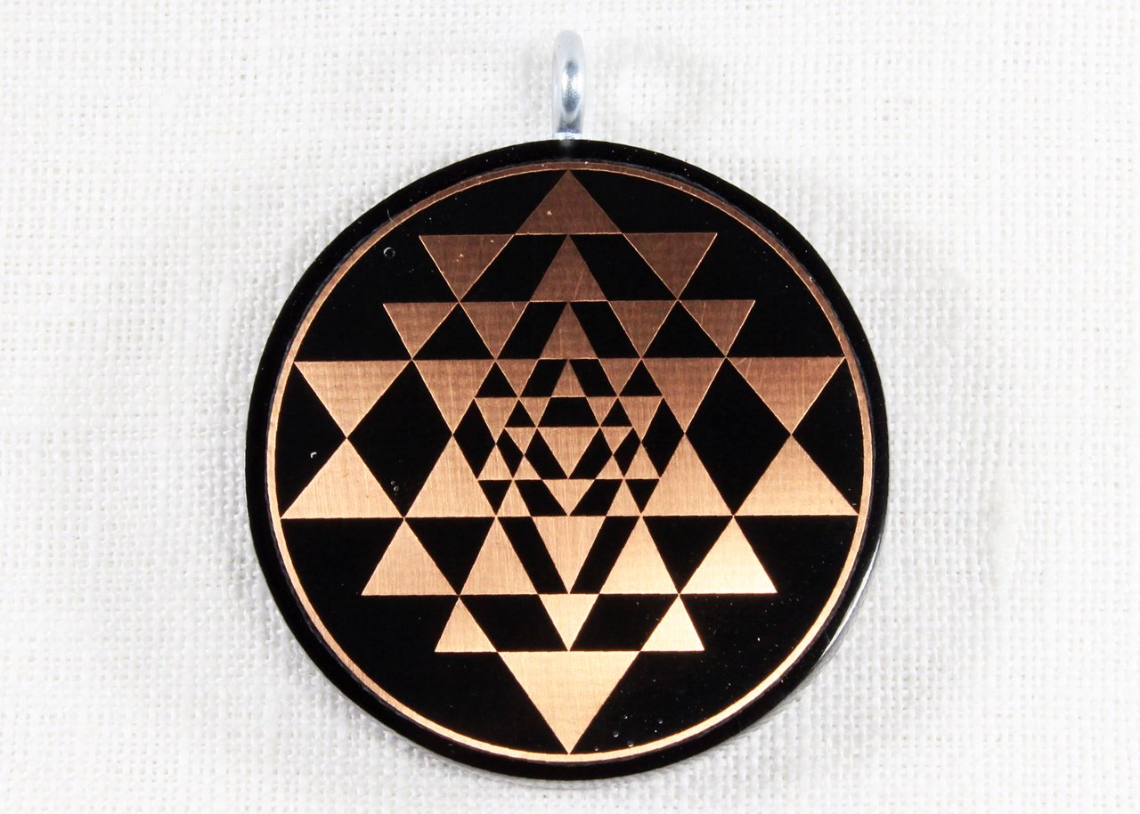 Orgonite Orgone - Pendant - Energy Generator - Flower of Life - Powerful Healing Tool