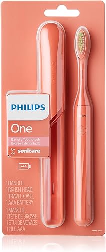 Philips Sonicare Cepillo de dientes con batería, Miami Coral, Hy110001, 1 unidad