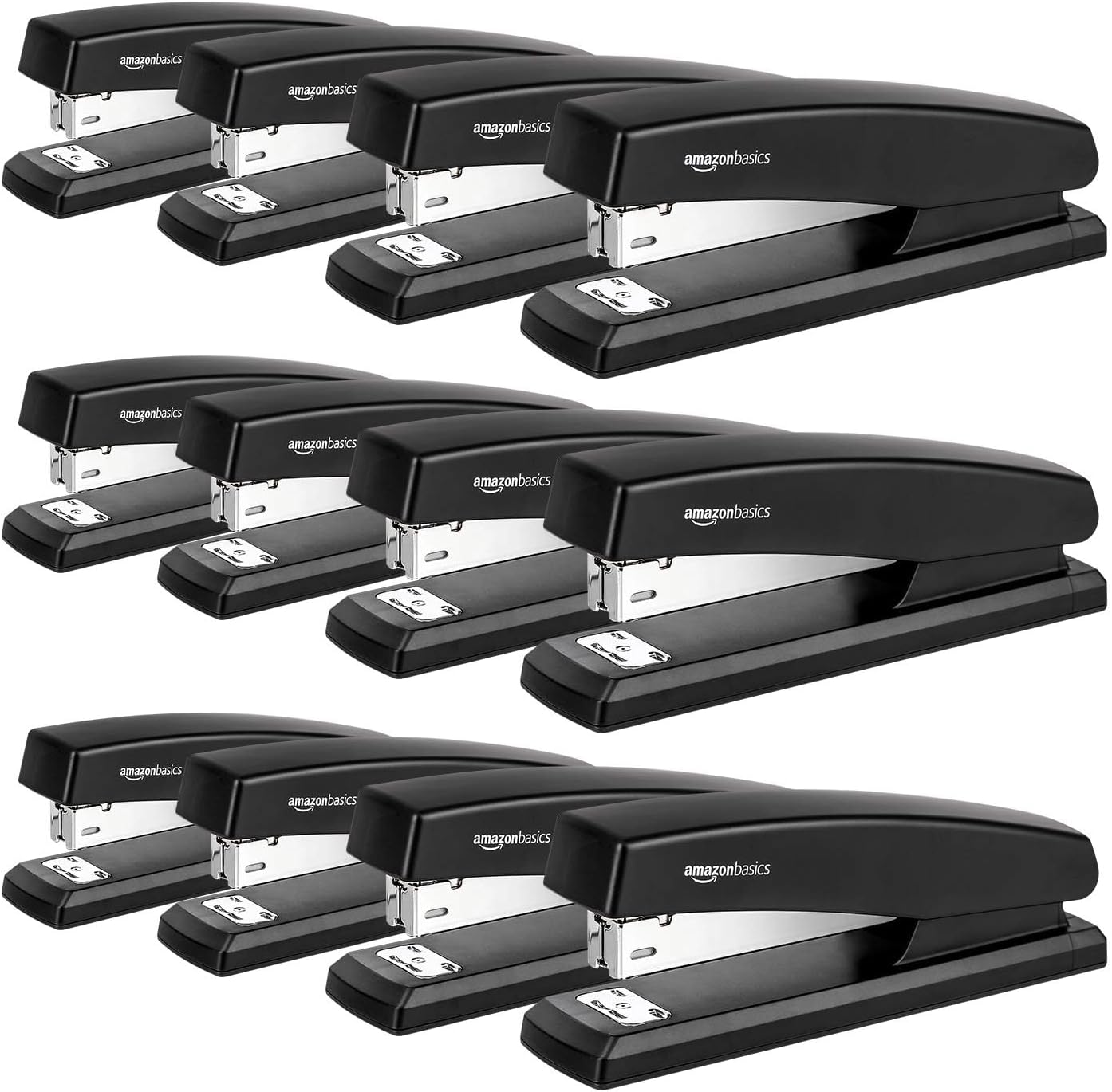 Amazon Basics Heavy Duty Stapler, 130 Sheets High Capacity, Large Office Stapler