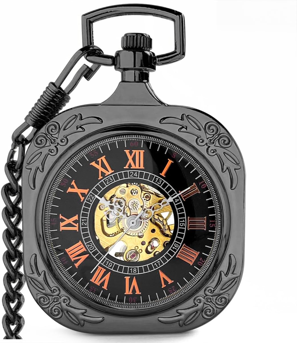 Skeleton Pocket Watch