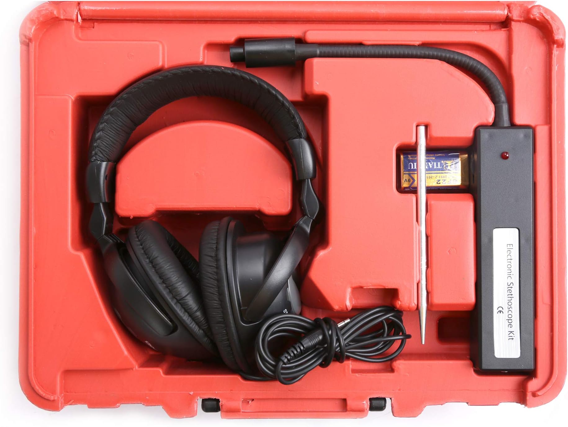 Electronic Stethoscope Kit Find Engine Noise diagnosis Scope mechanics tool