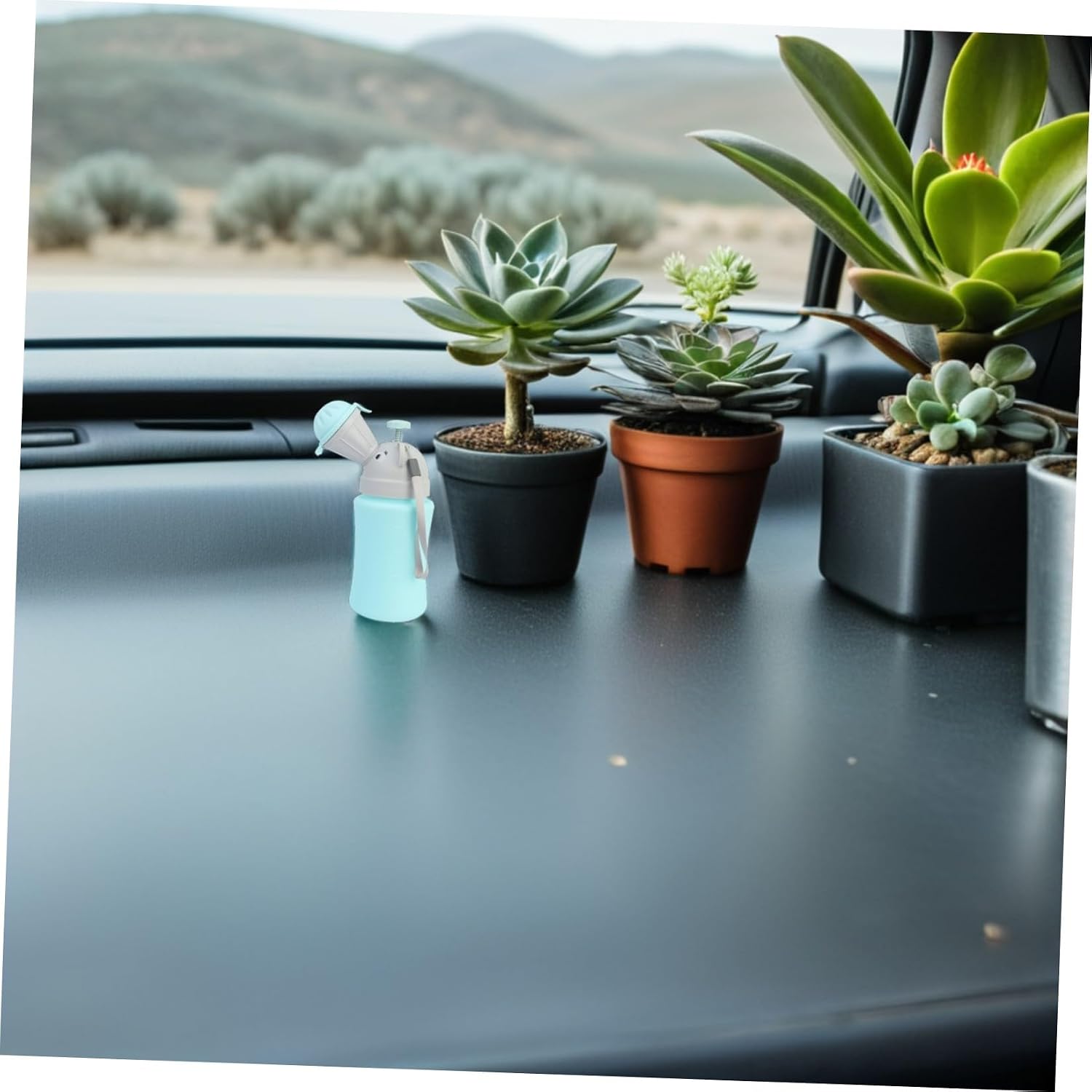 Kisangel Portable Car Urinal Bottle for Boys Emergency Travel Potty Portable Plastic Mini Toilet for Outdoor and Road Trips