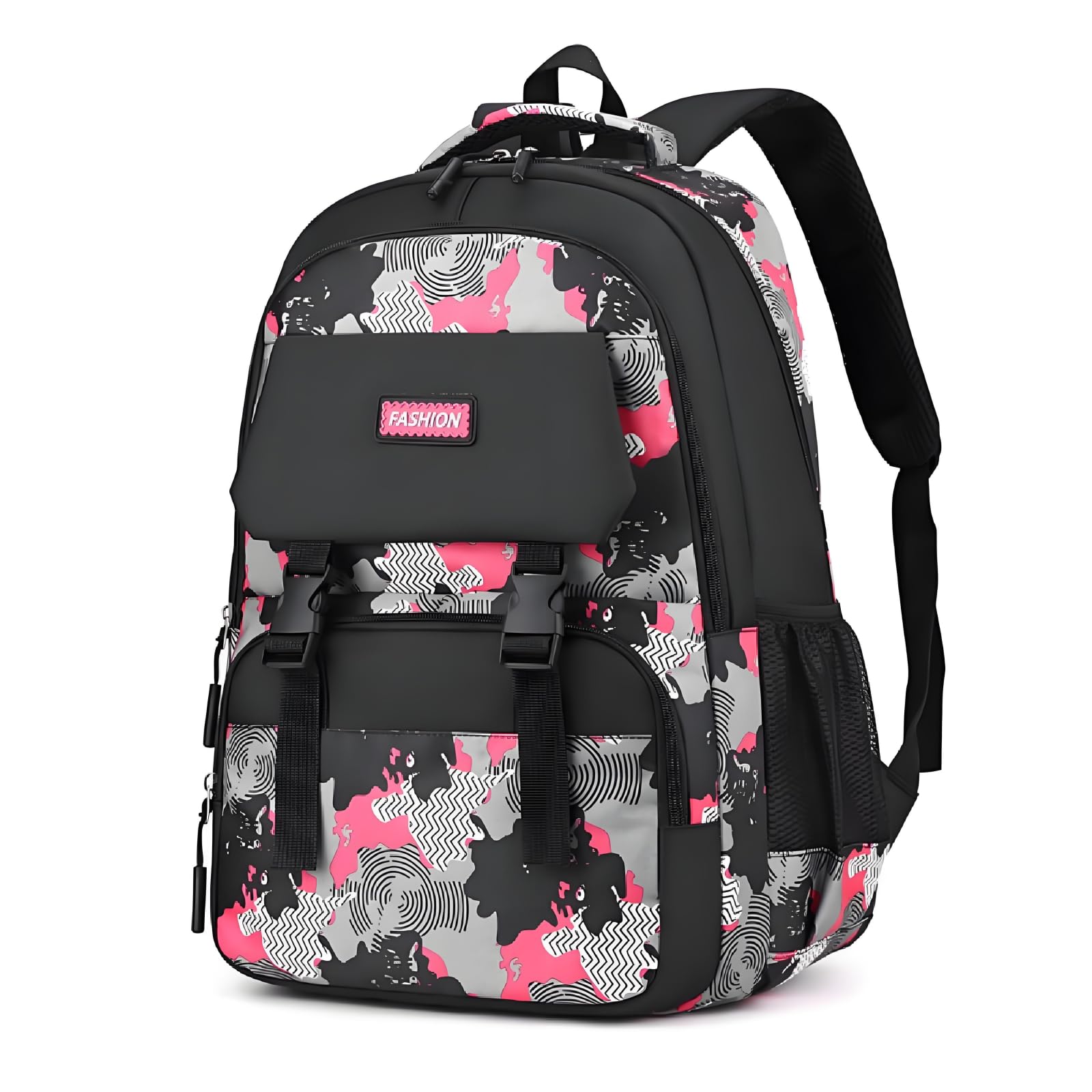 MechMaj Backpack for Boys Kids School Bags Teen Elementary Middle Student Backpacks 16 inch Laptop Bag Back Packs(Red)