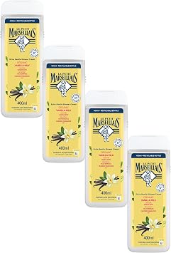 Le Petit Marseillais Vanilya Sütü Duş Jeli 400 Ml x 4 adet