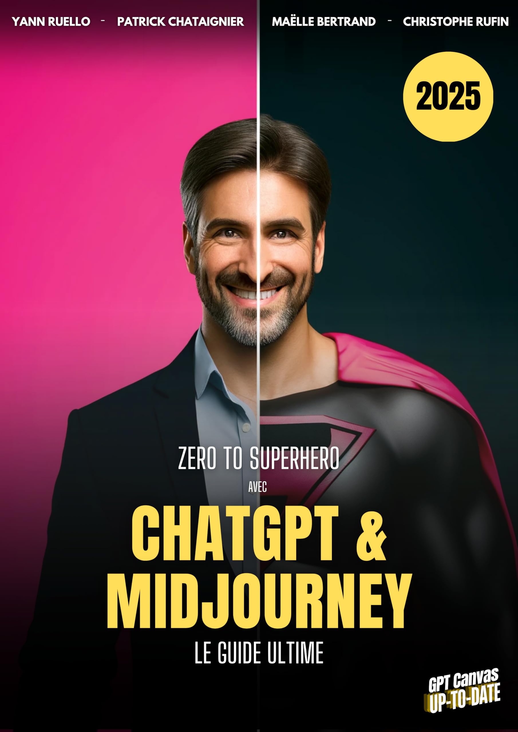 Livre ChatGPT & Midjourney guide complet Zero to SuperHero formation livre IA invite de commande