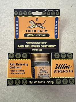Tiger Balm Tiger Balm,Ultra STRNGTH, .63 OZ