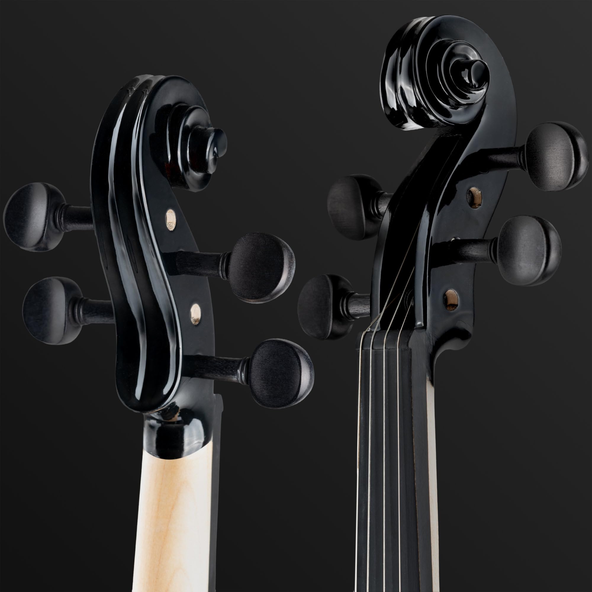 Classic Cantabile VP-100BK Conjunto De Violín 4/4 Negro, Tamaño: 4/4