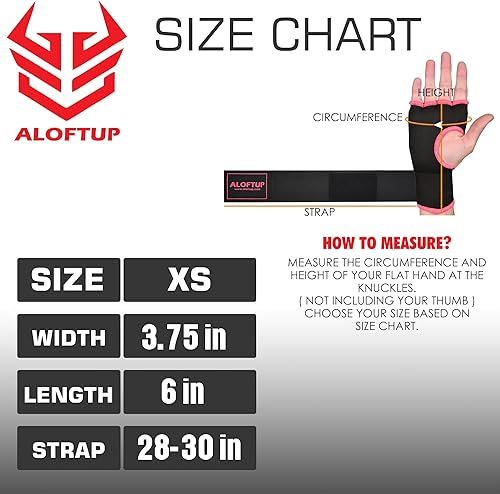 Miniatura 5 de ALOFTUP Guantes interiores de gel para boxeo para niños, para perforar, vendas rápidas, protector de puños para niños, ideal para entrenamiento de