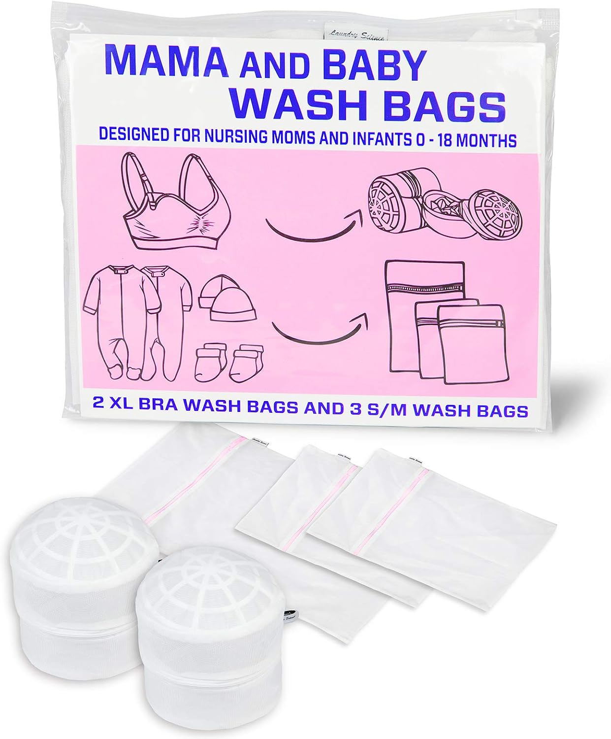 Laundry Science Wash Bags.