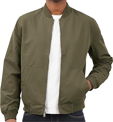 Chaqueta Bomber Verde de 34"