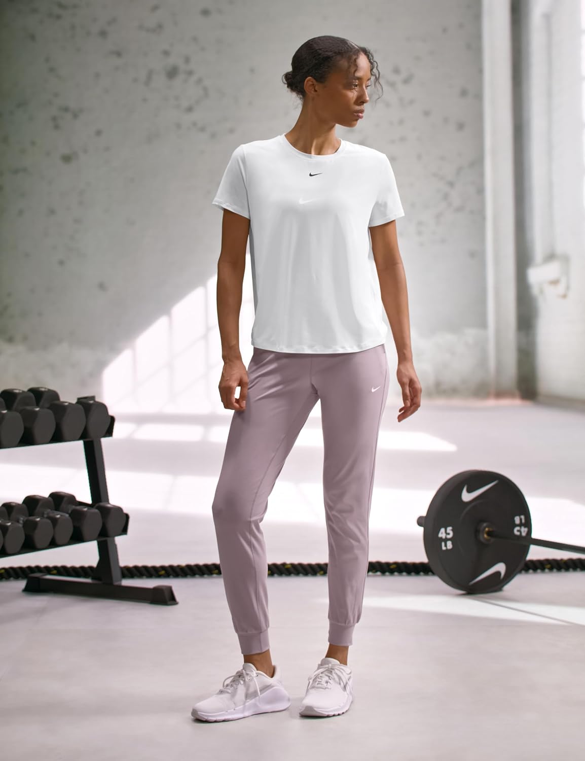 Nike Women's One High-Waisted Full-Length Knit Joggers