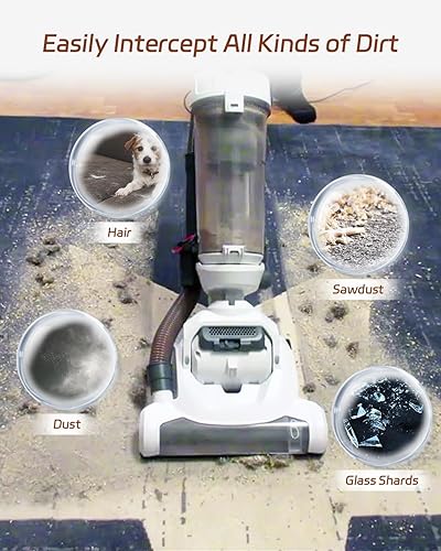 Miniatura 6 de ULXIOM Paquete de 2 filtros de vacío HEPA aptos para aspiradoras giratorias de aire Black Decker, para BDASV101 BDASV102 BDASV103 BDASV104 BDASL201