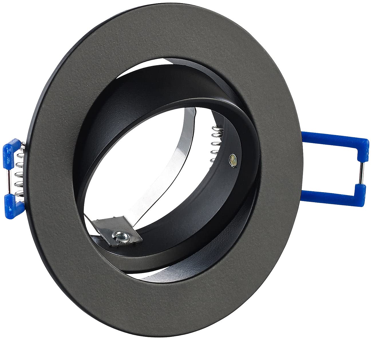 3 cadres encastrables coloris noir avec 3 ampoules LED connectées LAV-300.zigbee [Luminea]