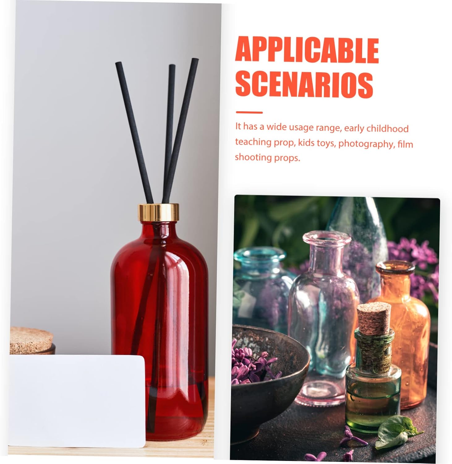 Ipetboom 100pcs Aromatherapy Diffuser Flowers Faux Chrysanthemum Essential Oil Diffuser Accessories for Home Fragrance Lightweight Portable Scented Flower for Bathroom Bedroom Office Decor image 5