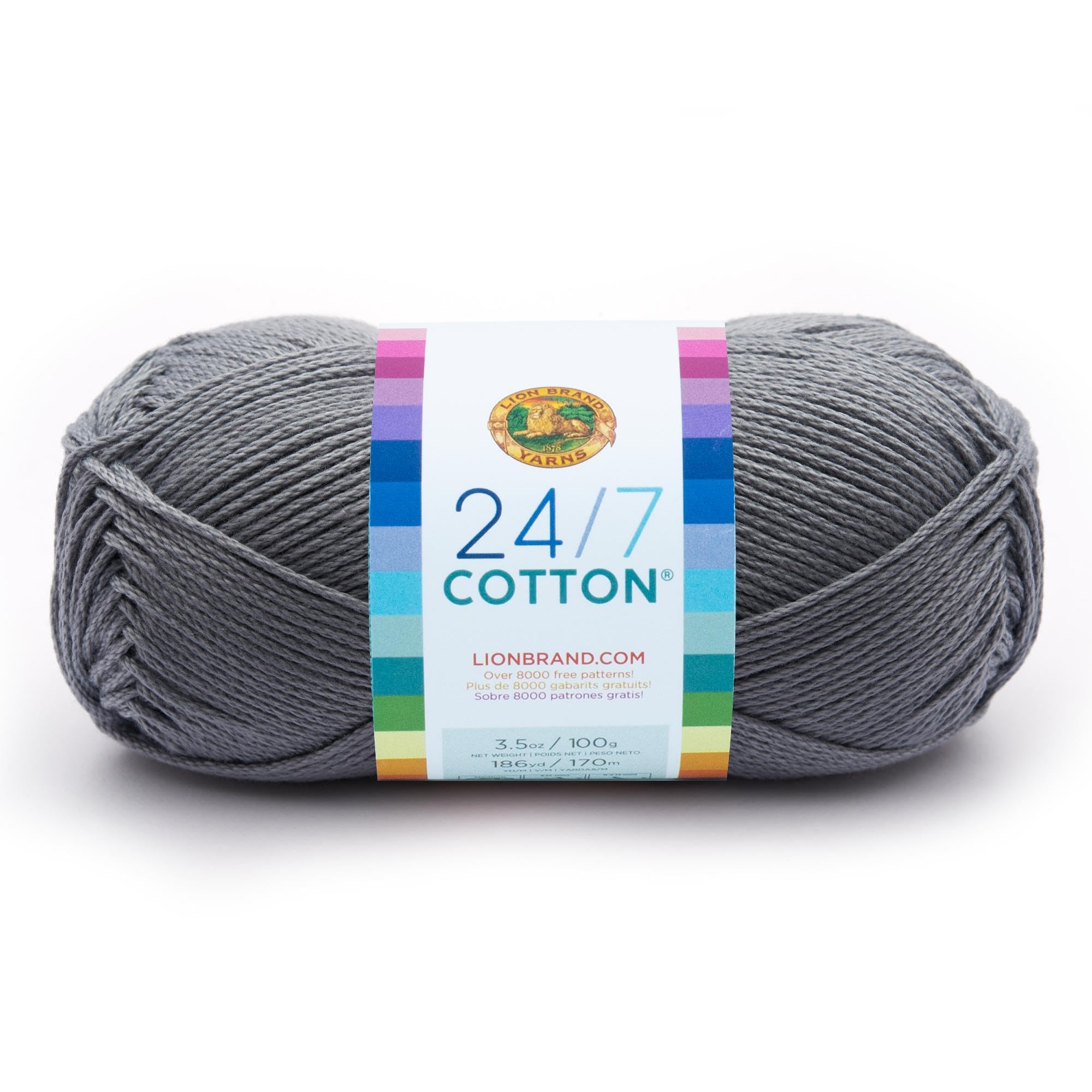 24AW 'Y.A.R.N.' エルテレサ Amazon.com: Lion Brand Yarn Lightweight 24/7 Cotton Yarn for