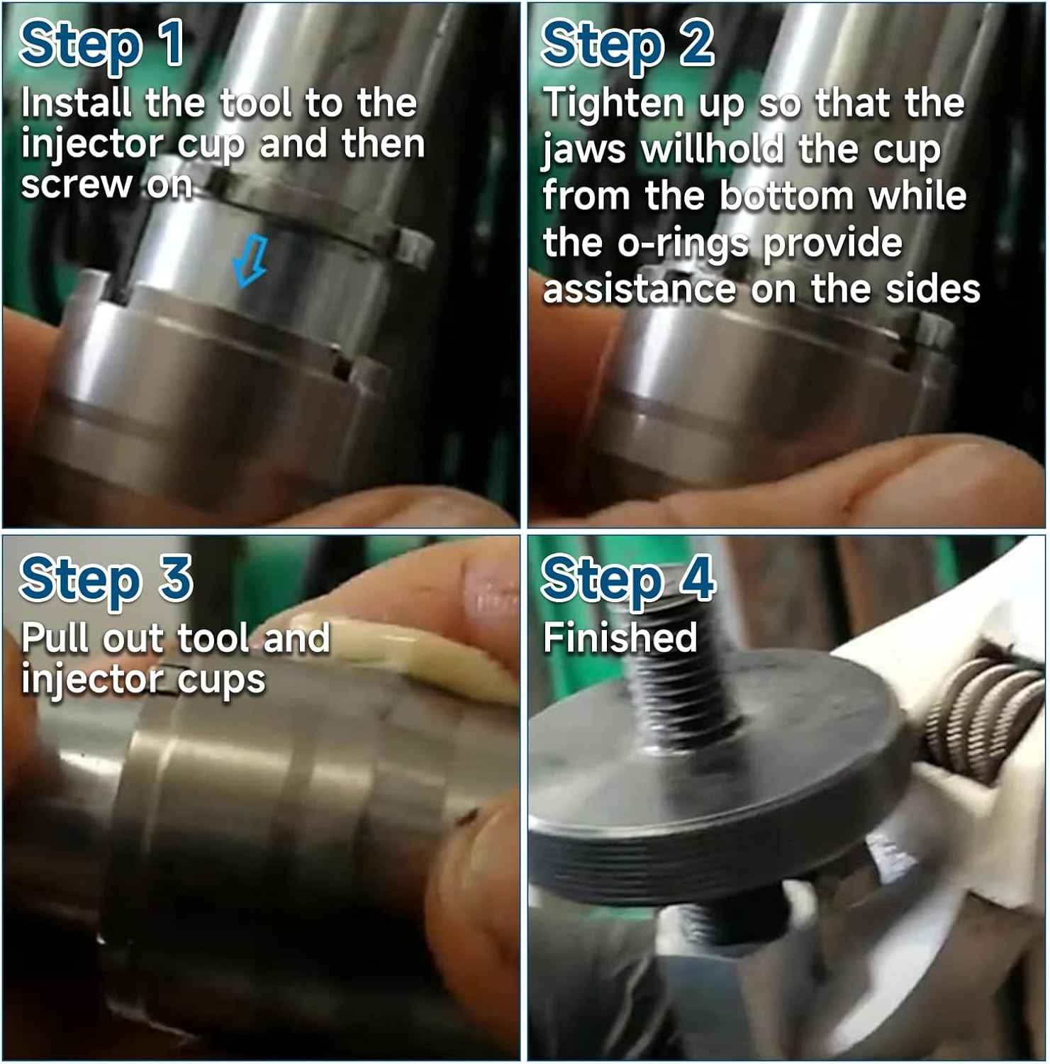 J-47388-A Injector Cup Nozzle Tube Remover and Installer Tool Perfectly Fits for Detroit Diesel DD13 DD15 DD16 Replaces for OEM W470589000700 MH064002