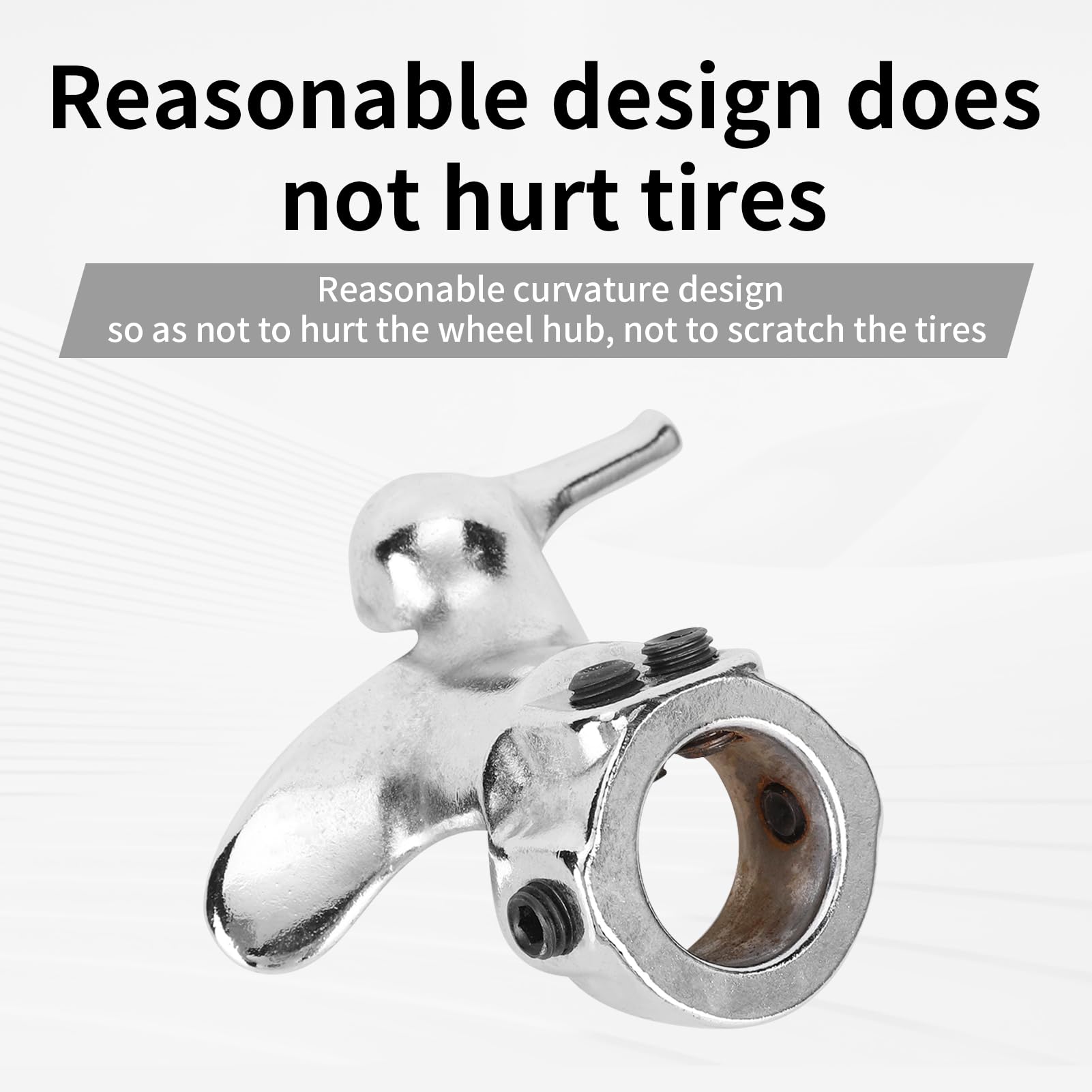 Testa Smontagomme 30mm In Acciaio Con 3 Cuscinetti In Gomma - Per Auto, Moto E Go-Kart - Foto 9