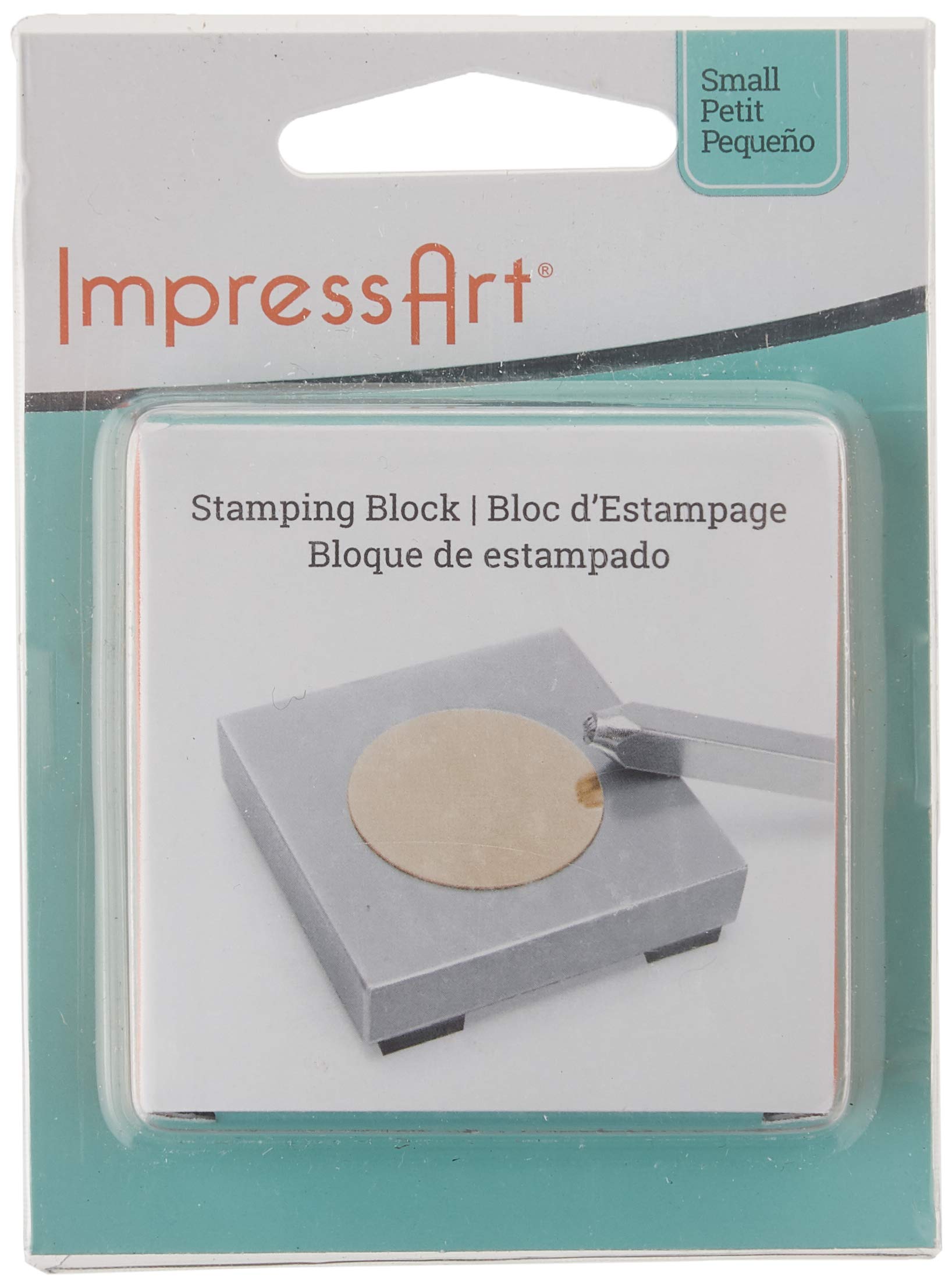 Buy ImpressArt, Solid Steel Bench Block w/ Rubber Feet, 2" X 2