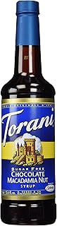 Sugar Free Chocolate Macadamia Nut Syrup, 750 ml