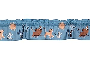 Lambs & Ivy Lion King Adventure Window Valance