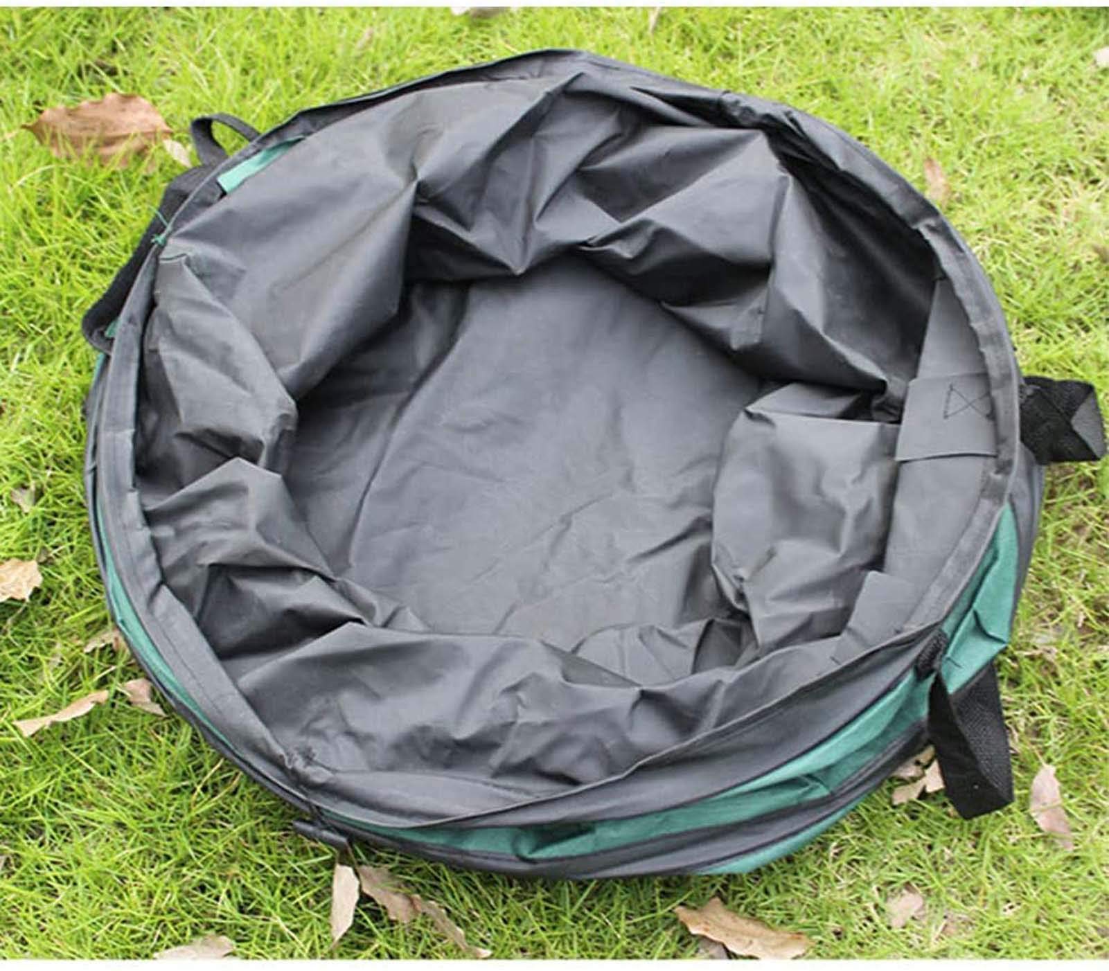 Sac De Jardin Pop Up 3Packs, 212L Sacs De Déchets Jardin Résistants, Sac De Jardin pour Pelouse, Autoportante Et Pliable, Sacs De Jardinage Réutilisable