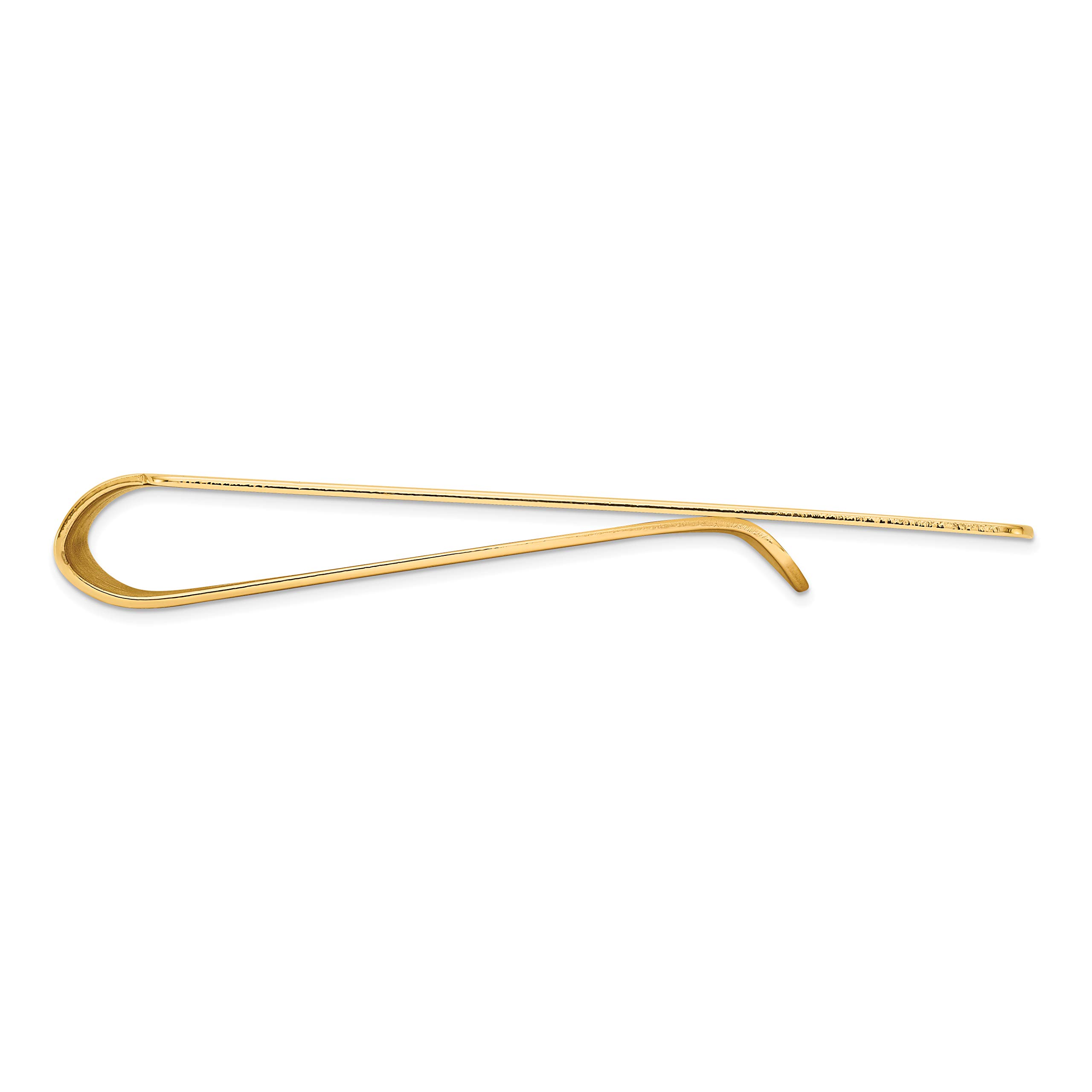 Men's 14k Yellow Gold Money Clip Fine Jewelry For Men Gifts For Him