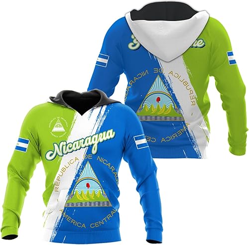 Miniatura 5 de Camisa personalizada de Nicaragua con bandera de Nicaragua para hombres y mujeres, camiseta de Nicaragua, camiseta de Nicaragua