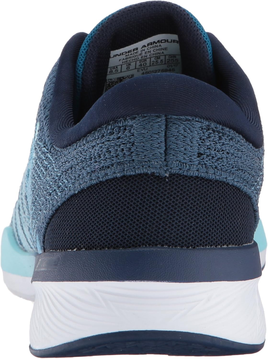 Under Armour Women's Micro G Pursuit Running Shoe 8 Midnight Navy (410)/Bayou Blue