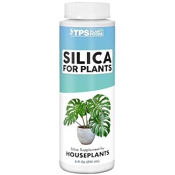 TPS NUTRIENTS Silica for Plants, Boost Strength & Resilience, Stronger Stems & Healthier Leaves - 8 oz 250mL