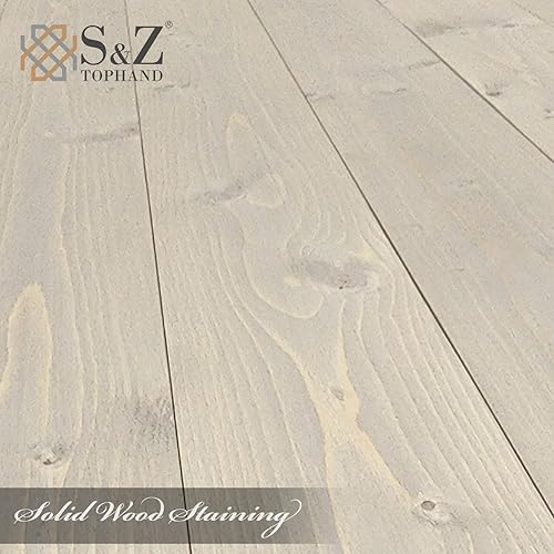 Miniatura 18 de S&Z TOPHAND® Puerta de granero gris oscuro de 54 x 84 pulgadas con kit de herramientas corredizas de 10 pies, estilo moderno sin terminar/madera