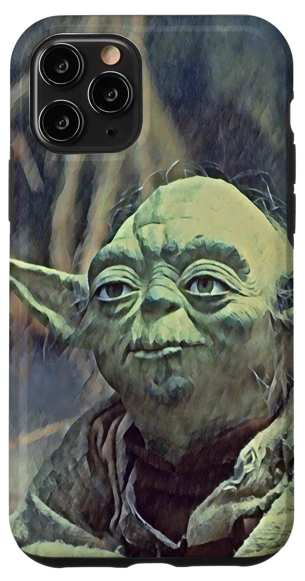 Coque iPhone 11 Pro Yoda Star Wars vert sauge | Protection silicone - 4
