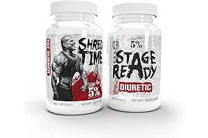 2-Stack: Shred Time + Stage Ready (240 Capsules)