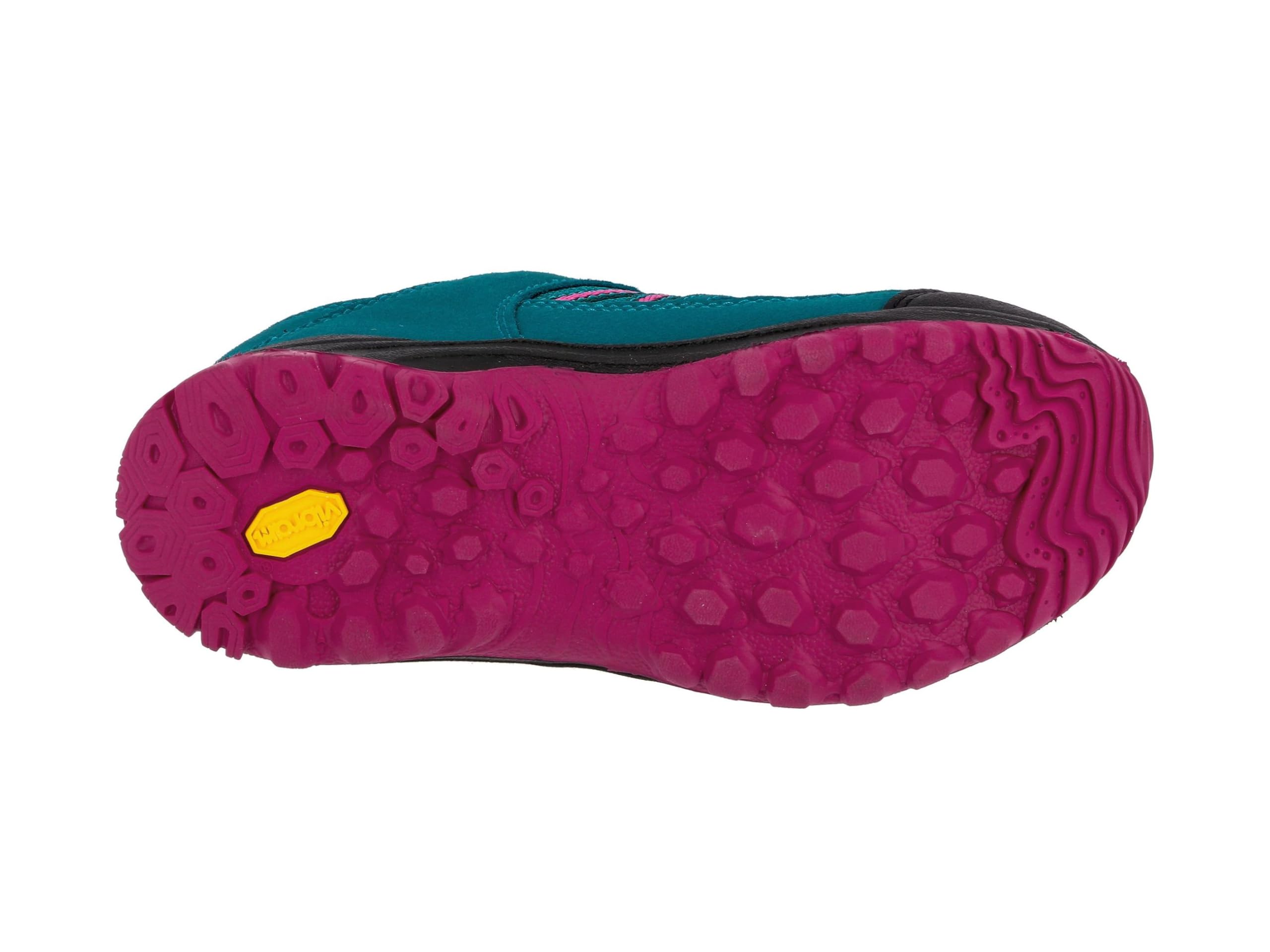 Brütting Zapatillas de Senderismo Unisex para niños Ohio Low Trekking & Senderismo, Turquesa Rosa., 28 EU