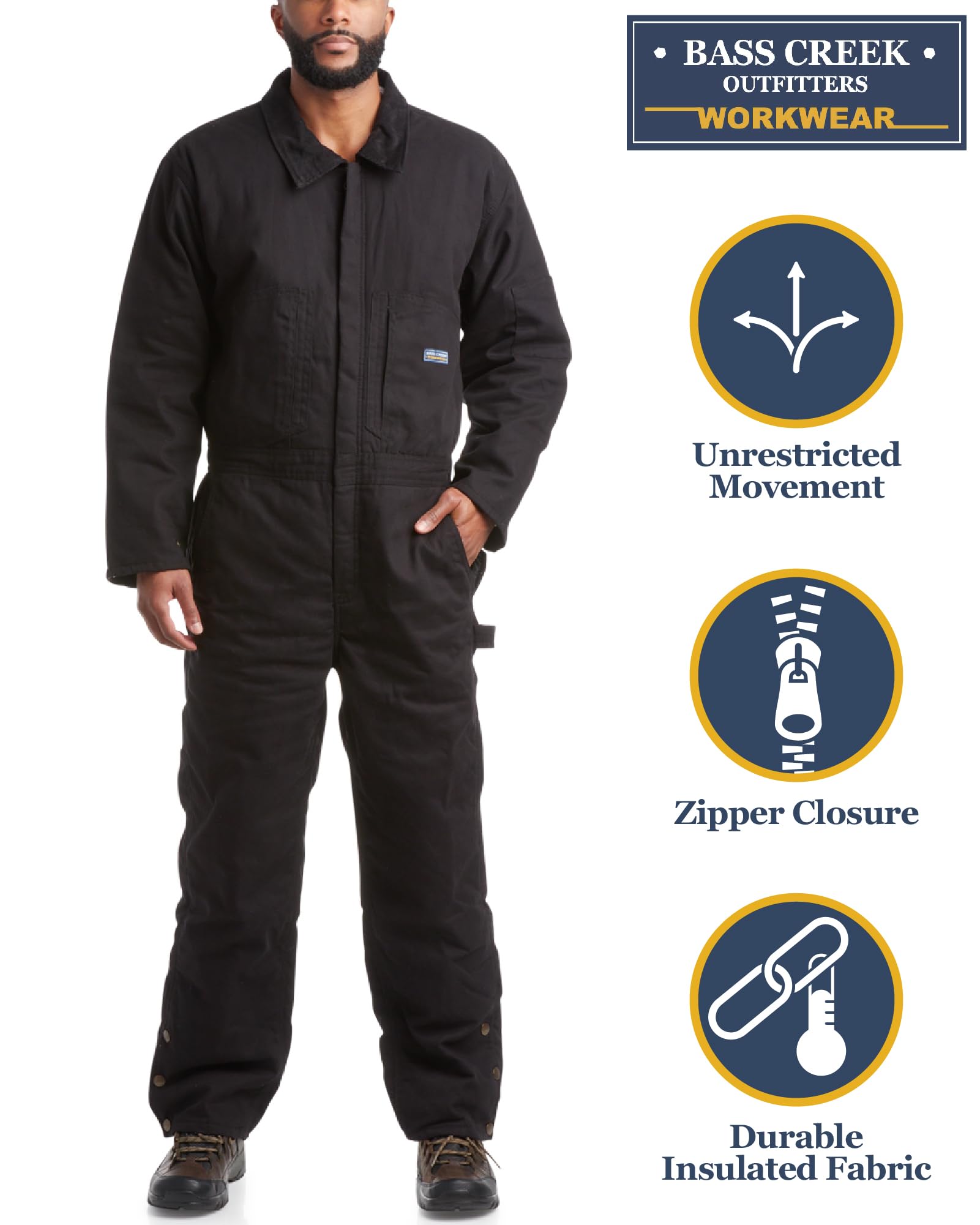 Amazon.com: Bass Creek Outfitters Mens Coveralls - Durable Long