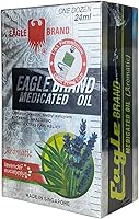 Vista 3 de Eagle 12 paquetes – Aceite medicado de marca de 0.8 fl oz analgésico externo (eucalipto aromático-lavanda) 0.8 fl oz