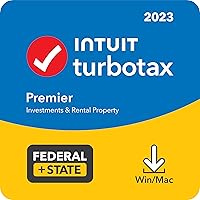 Vista 1 de [Old Version] TurboTax Premier 2023, Federal & State Tax Return [PC/Mac Download]