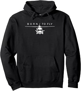 Blackhawk Military Aviation Apparel Helicopter Pilot Gift Pullover Hoodie