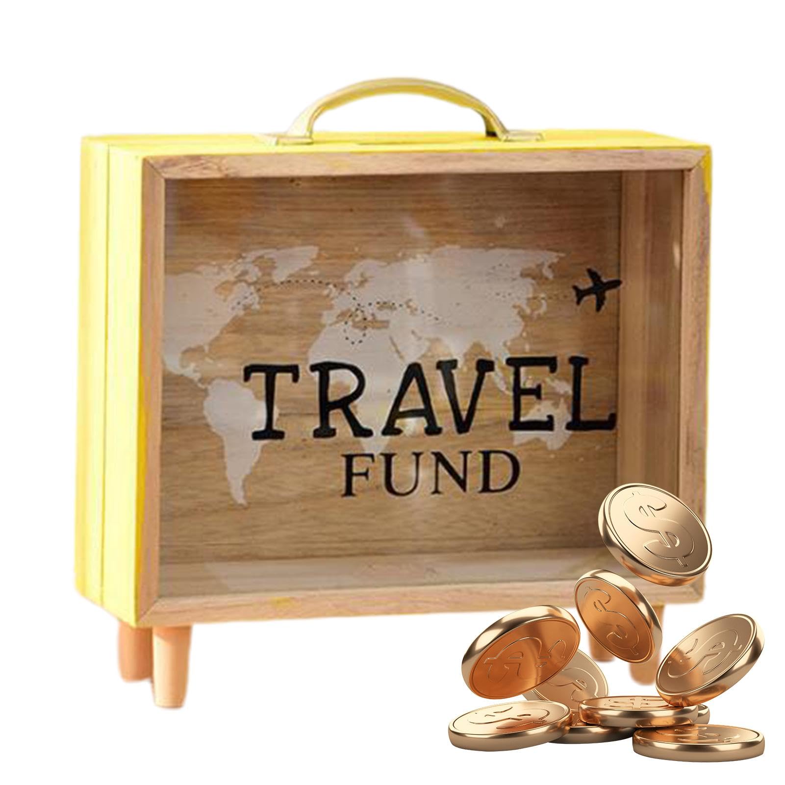 Caja de exhibición para recuerdos de viaje y solución de orden