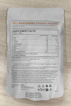 2Pack Pumpkin Seed Oil Capsules,Pumpkin Seed Extract,Pumpkin Seed Herbal Supplement