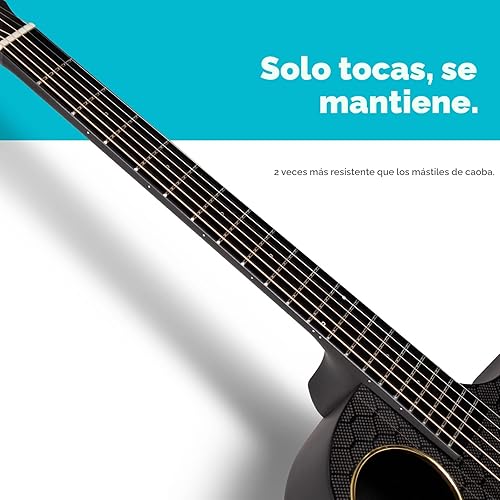 Miniatura 4 de Enya X4 PRO Guitarra Acústica Eléctrica de Fibra de Carbono, 41 Pulgadas Tamaño Completo Diseño Cutaway, Sistema de Pastillas AcousticPlus