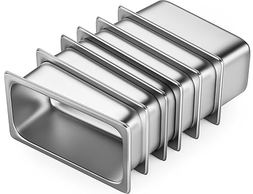 Miniatura 16 de Paquete de 6 Bandejas de Hotel de Tamaño Completo de 2.5" de Profundidad de Acero Inoxidable para Mesa de Vapor, 20.8" L x 12.8" A Calibre 22 Metal