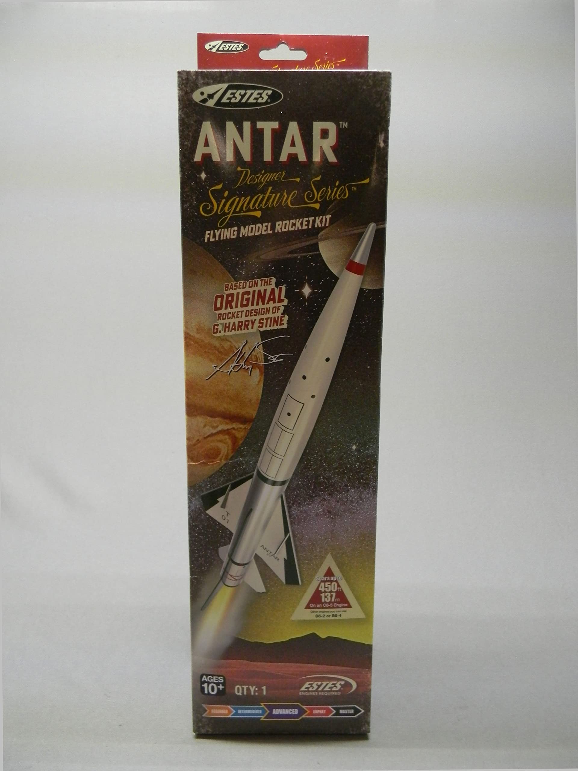 Estes ANTAR Flying Model Rocket KIT Designer Signature Series EST7310 New*