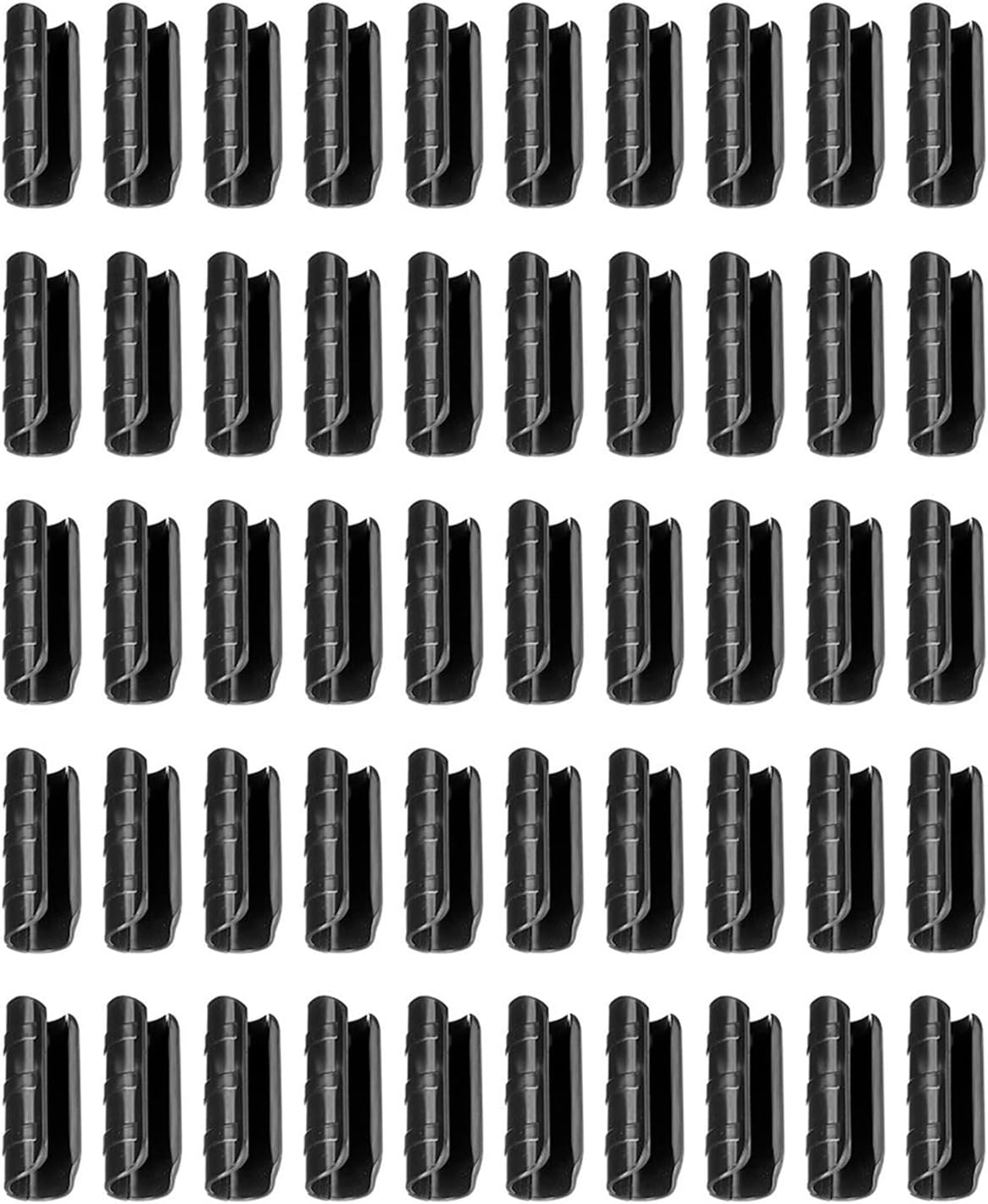Weather ABS Greenhouse Clips Pack Of 50 Tube For Plant Covers Film Fixation Accessories Greenhouse Cover Clamps For Shade Net