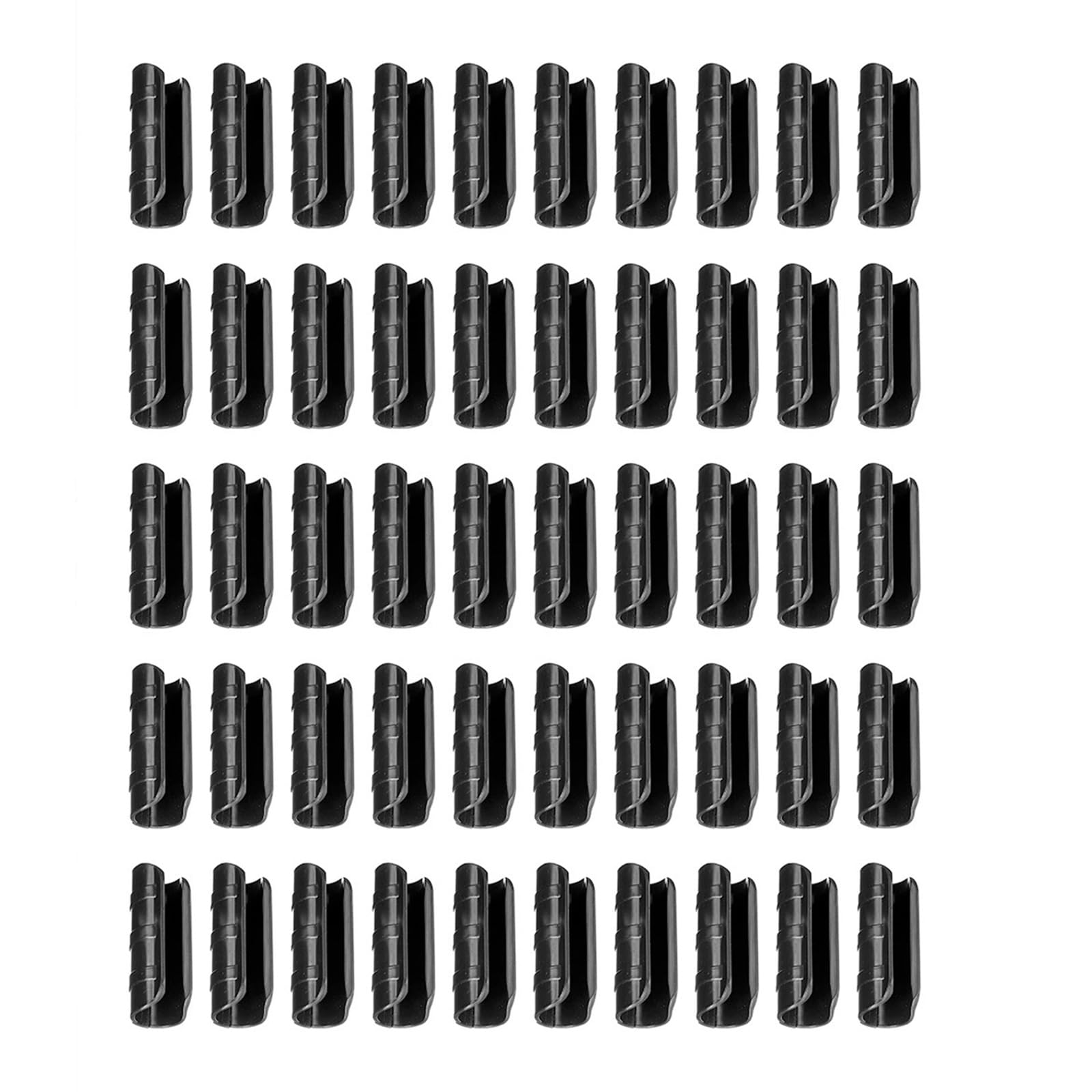Multipurpose ABS Clamp 50pcs Inner Greenhouse Film Fixed to Metal Pipe Garden Tunnel Greenhouse Clips Set