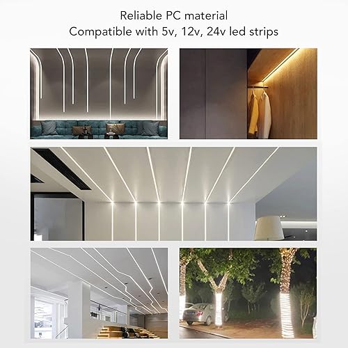 Miniatura 3 de Kit de conector de tira de luz LED COB, 2 pines de 0.394 in de ancho, tira de doble cabeza a tira de extensión, conector de tira de luz LED
