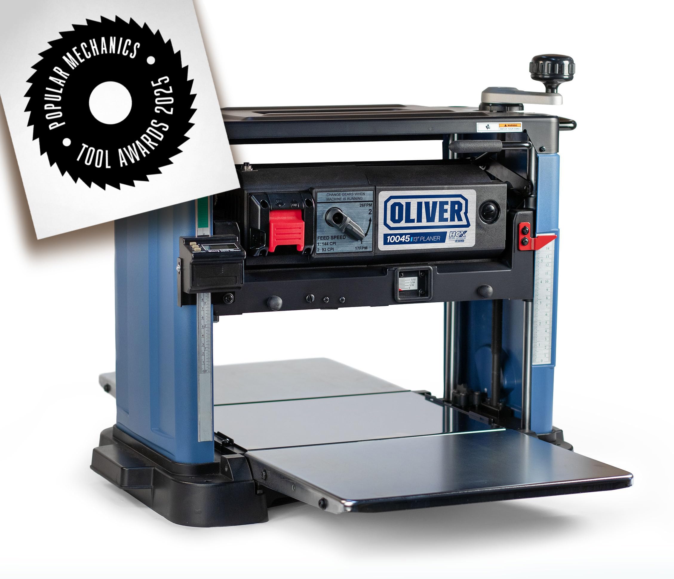 Oliver 13" HCX Helical Cutterhead Benchtop Planer