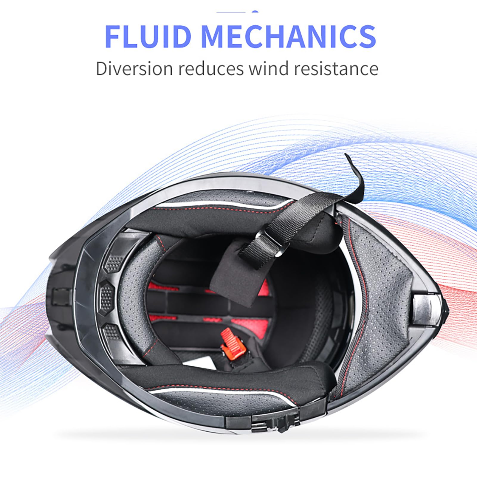 Modułowy Kask Motocyklowy, Kask Pełnotwarzowy Flip-Up Zatwierdzony przez DOT, Kasks Wyścigowy do Motocykli Drogowych, z Podwójnym Wizjerem, dla Dorosłych, Mężczyzn i Kobiet